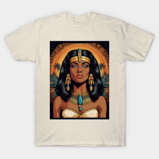 Black Cleopatra Art T-Shirt